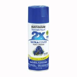 RUST-OLEUM PAINTERS Touch 249114 Gloss Spray Paint Gloss Deep Blue 12