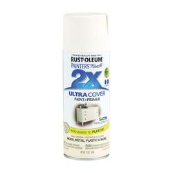 RUST-OLEUM PAINTERS Touch 249076 Satin Spray Paint Satin Heirloom White