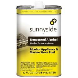 SUNNYSIDE 83432 Denatured Alcohol Liquid Alcohol Clear 1 qt Can