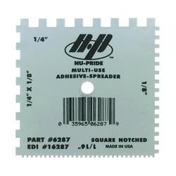 Marshalltown 6287 Spreader 4 in W Blade Notched Blade Plastic Blade