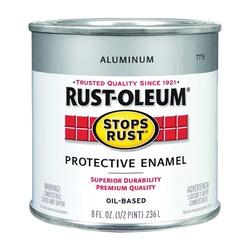 RUST-OLEUM STOPS RUST 7715730 Protective Enamel Metallic 0.5 pt Can