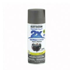 RUST-OLEUM PAINTERS Touch 249857 Satin Spray Paint Satin London Gray 12