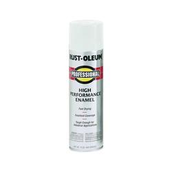 RUST-OLEUM 7592838 High Performance Enamel Spray Paint Gloss White 15 oz
