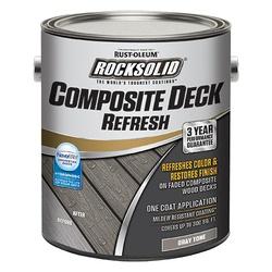 RUST-OLEUM RockSolid 350007 Deck Refresh Toner Flat/Matte Gray Liquid 1