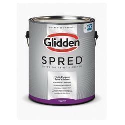 Glidden SPRED GLSIN20MB/01 Paint and Primer, Eggshell, Midtone Base, 1 gal