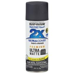 RUST-OLEUM PAINTERS Touch 2X ULTRA COVER 331187 Spray Paint Matte Slate