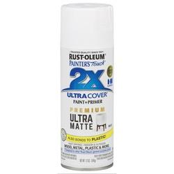 RUST-OLEUM PAINTERS Touch 2X ULTRA COVER 331181 Spray Paint Matte White