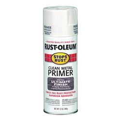 RUST-OLEUM STOPS RUST 7780830 Primer Spray White Flat/Matte 12 oz