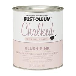 RUST-OLEUM Chalked 285142 Chalked Paint Ultra Matte Blush Pink 30 oz