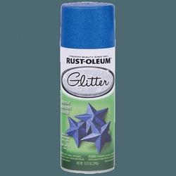 RUST-OLEUM SPECIALTY 299425 Glitter Spray Paint Shimmer Royal Blue 10.25