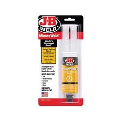 J-B WELD 50101 Epoxy Adhesive Liquid Ammonia Light Yellow 25 mL Syringe