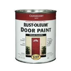 RUST-OLEUM STOPS RUST 238314 Door Paint Cranberry 1 qt