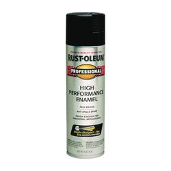 RUST-OLEUM 7579838 High Performance Enamel Spray Paint Gloss Black 15 oz