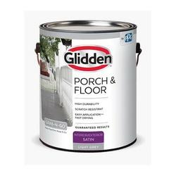 Glidden 3034F Paint and Primer, Satin, Light Gray, 1 gal