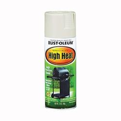 RUST-OLEUM 7750830 High Heat Spray Paint Satin Almond 12 oz Aerosol Can