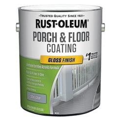 RUST-OLEUM 320473 Porch and Floor Coating Gloss Dove Gray Liquid