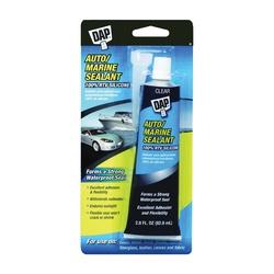 DAP 7079800756 Auto/Marine Sealant Clear 2.8 oz Tube