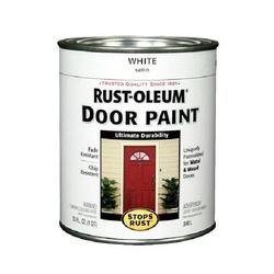 RUST-OLEUM STOPS RUST 238311 Door Paint White 1 qt