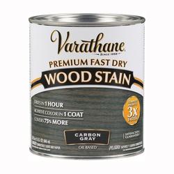 VARATHANE 307416 Wood Stain Carbon Gray Liquid 0.5 pt Can