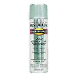RUST-OLEUM PROFESSIONAL 7585838 Galvanizing Compound Spray Paint Cold Gray