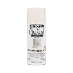 RUST-OLEUM 302596 Ultra Matte Spray Paint Ultra Matte Chiffon Cream 12