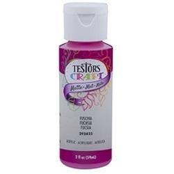 TESTORS 292428A Craft Paint Matte Island Breeze 2 oz Bottle