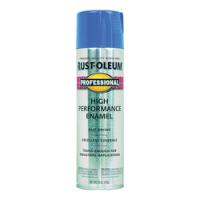 RUST-OLEUM 7524838 High Performance Enamel Spray Paint Gloss Safety Blue