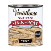 VARATHANE 336358 Stain and Polyurethane Golden Oak Liquid 1 qt