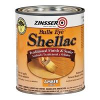 ZINSSER Bulls Eye 704H Shellac Mid-Tone Amber Liquid 1 qt Can