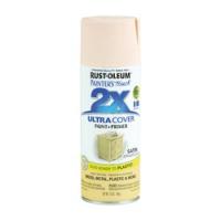RUST-OLEUM PAINTERS Touch 249065 Satin Spray Paint Satin Strawflower 12