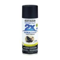 RUST-OLEUM PAINTERS Touch 249844 Satin Spray Paint Satin Canyon Black 12