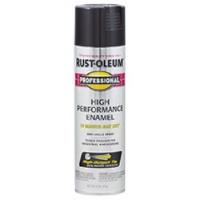 RUST-OLEUM 239107 Enamel Spray Paint Semi-Gloss Black 15 oz Aerosol Can