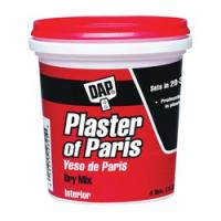 DAP 10308 Plaster of Paris Powder White 4 lb Tub