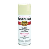 RUST-OLEUM STOPS RUST 7770830 Protective Enamel Spray Paint Gloss Almond