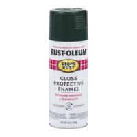 RUST-OLEUM STOPS RUST 7733830 Protective Enamel Spray Paint Gloss Dark