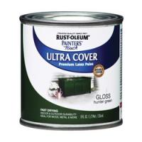 RUST-OLEUM PAINTERS Touch 1938730 Brush-On Paint Gloss Hunter Green 0.5