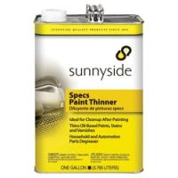 SUNNYSIDE 704G1 Specs Paint Thinner Liquid Petroleum Clear 1 gal Can