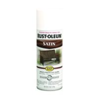 RUST-OLEUM STOPS RUST 7791830 Enamel Paint Low Satin White 12 oz Aerosol