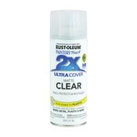 RUST-OLEUM PAINTERS Touch 249087 Clear Spray Paint Matte Clear 12 oz