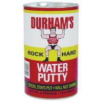 DURHAMS Rock Hard 4 Water Putty Natural Cream 4 lb Can
