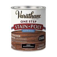 VARATHANE 336360 Stain and Polyurethane Red Mahogany Liquid 1 qt