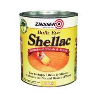 ZINSSER Bulls Eye 304H Shellac Mid-Tone Clear Liquid 1 qt Can