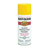 RUST-OLEUM STOPS RUST 7747830 Protective Enamel Spray Paint Gloss Sunburst