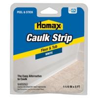 Homax 34030 Caulking Strip White 120 deg F