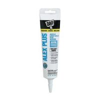 DAP ALEX PLUS 18128 Acrylic Latex Caulk with Silicone White-20 to 180 deg