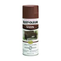 RUST-OLEUM STOPS RUST 7774830 Enamel Paint Low Satin Chestnut 12 oz