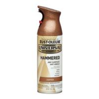 RUST-OLEUM UNIVERSAL 247567 Spray Paint Hammered Copper 12 oz Aerosol
