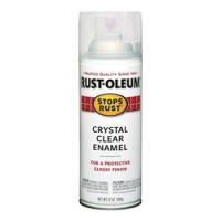 RUST-OLEUM STOPS RUST 7701830 Protective Enamel Spray Paint Gloss Crystal