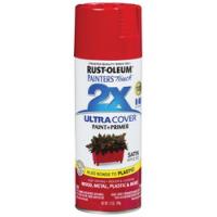 RUST-OLEUM PAINTERS Touch 2X ULTRA COVER 315396 Spray Paint Satin Apple