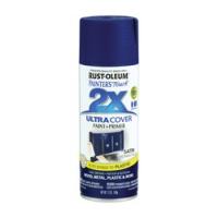 RUST-OLEUM PAINTERS Touch 249854 Satin Spray Paint Satin Midnight Blue
